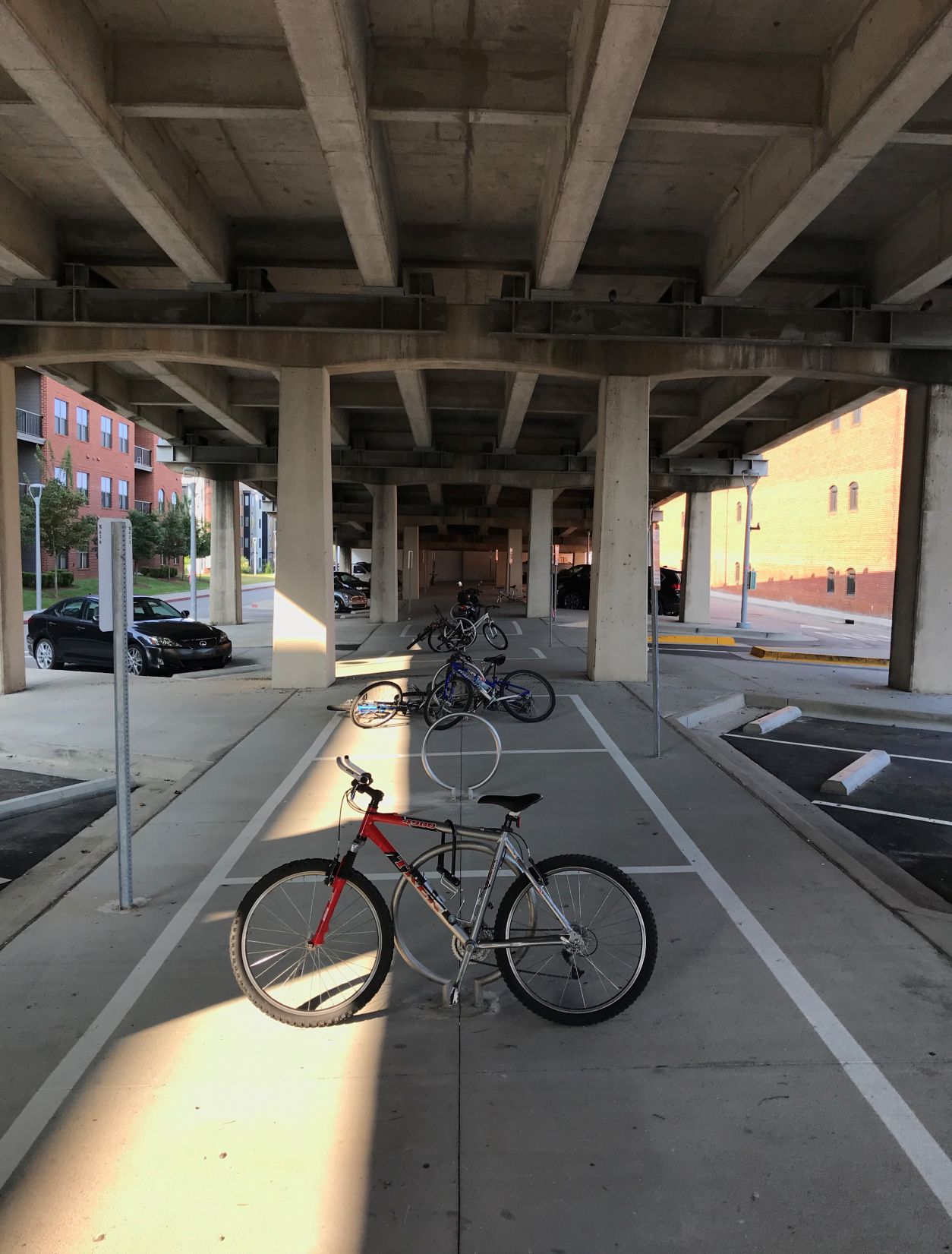 Under the Blossom Street overpass